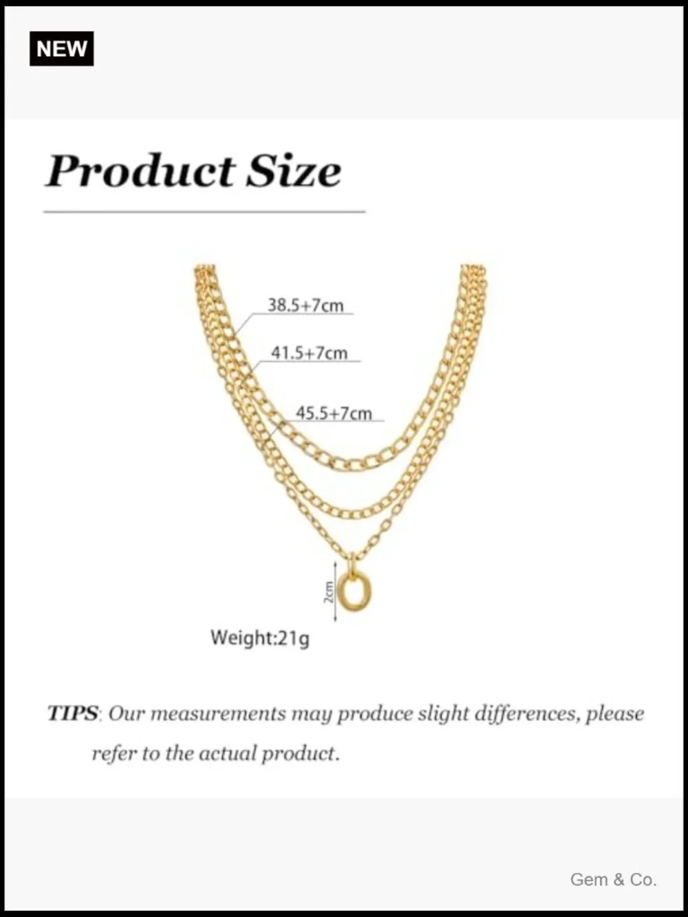 Layered Y2K Gold Chain Necklace Set Chunky Star Dainty Statement Jewelry